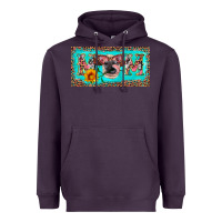 Plum mom heifer license plate Heavyweight Hoodie - Artiststas