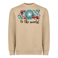 Joy To The World Heavyweight Sweatshirt | Teevron