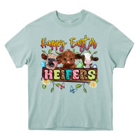 Happy Easter Heifers Heavy Core Tee | Teevron
