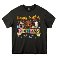 Asphalt happy easter heifers Heavy Core Tee - Artiststas
