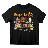 Black happy easter heifers Heavy Core Tee - Artiststas