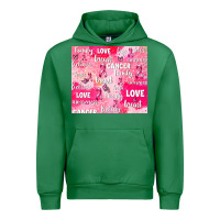 Emerald breast cancer awareness pink Urban Hoodie - AdoDesignShop