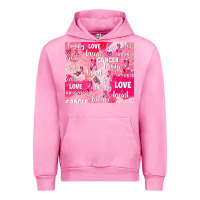 Fuchsia Pink breast cancer awareness pink Urban Hoodie - AdoDesignShop
