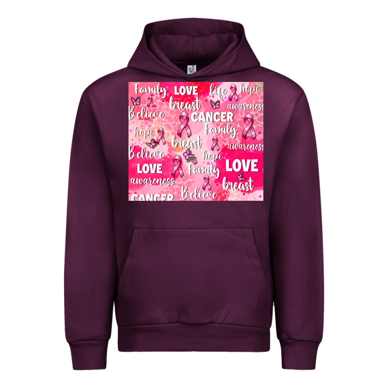 Breast Cancer Awareness Pink Urban Hoodie by AdoDesignShop | Teevron
