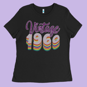 Vintage 1960 Ladies Tee Designed By Bettercallsaul