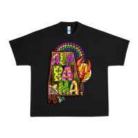 Black mardi gras alabama map Urban Heavy Tee - CowGirlArtShop