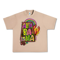 Burro mardi gras alabama map Urban Heavy Tee - CowGirlArtShop