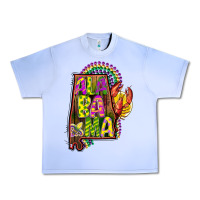 Grape Ice mardi gras alabama map Urban Heavy Tee - CowGirlArtShop