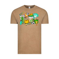 Vintage Coffee Football coffee cups Vintage Tee - HowdyJamesFarm