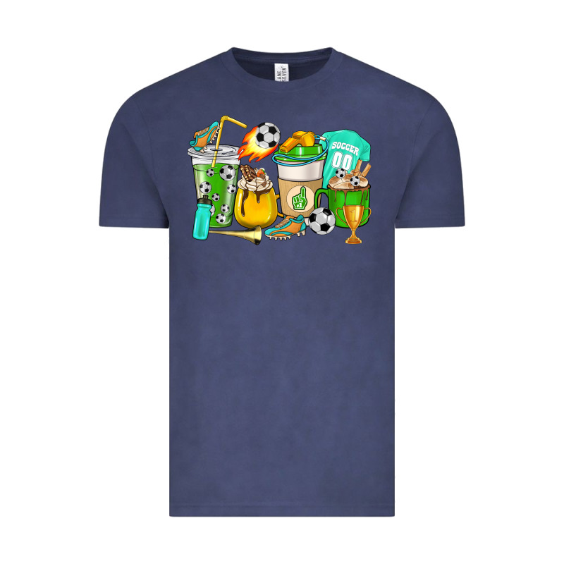 Football Coffee Cups Vintage Tee by HowdyJamesFarm | Teevron