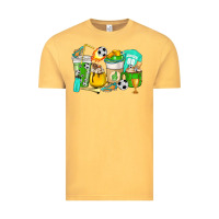 Vintage Mustard Football coffee cups Vintage Tee - HowdyJamesFarm