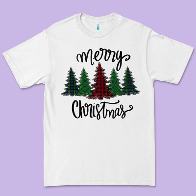Merry Christmas Trees Premium Tee Designed By Bettercallsaul