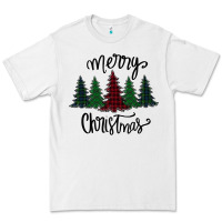 White Merry Christmas Trees Premium Tee - Bettercallsaul