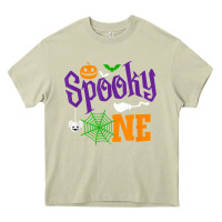 Mossy spooky one boy halloween 1st birthday matching family t shirt Heavy Core Tee - trangStudio