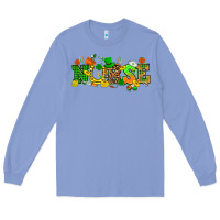 Colony Blue St. Patricks day nurse Long Sleeve Tee - HowdyJamesFarm