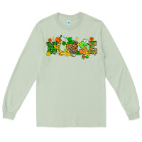 Matcha St. Patricks day nurse Long Sleeve Tee - HowdyJamesFarm