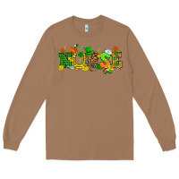 Toasted Coconut St. Patricks day nurse Long Sleeve Tee - HowdyJamesFarm