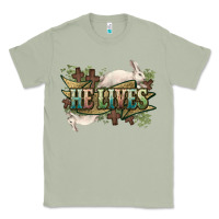 Matcha He lives Easter Classic Tee - NancyCooperArtShop