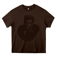 Chocolate Brown Bobby Darin Heavy Core Tee - trangStudio