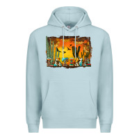 Blue Mist western latina Premium Hoodie - BundleAndBundleShop