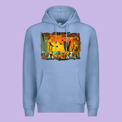 Western Latina Premium Hoodie Designed By Bundleandbundleshop