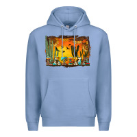 Colony Blue western latina Premium Hoodie - BundleAndBundleShop