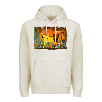 Oatmeal Heather western latina Premium Hoodie - BundleAndBundleShop