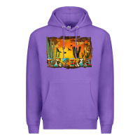 Purple western latina Premium Hoodie - BundleAndBundleShop