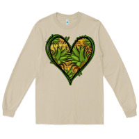 Mushroom pineapple heart Long Sleeve Tee - Jasminsmagicworld