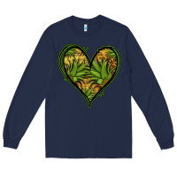 Navy pineapple heart Long Sleeve Tee - Jasminsmagicworld