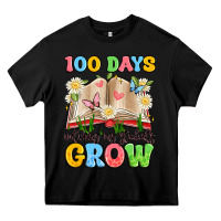 Black 100 days watching my students grow Heavy Core Tee - Artiststas