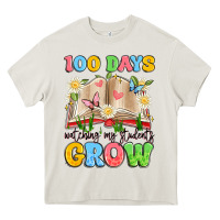 100 Days Watching My Students Grow Heavy Core Tee | Teevron
