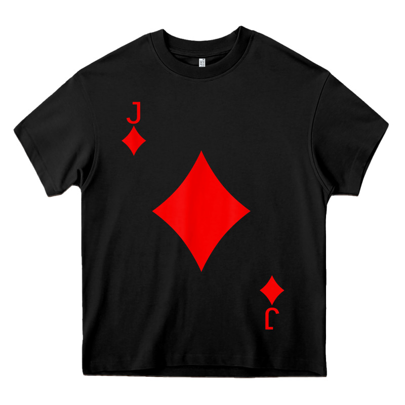 Jack Of Diamond Deck Of Cards Halloween Costume T Shirt Heavy Core Tee by trangStudio | Teevron