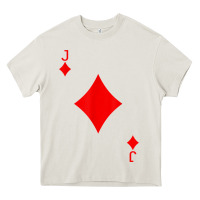 Cream jack of diamond deck of cards halloween costume t shirt Heavy Core Tee - trangStudio