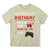 Mossy 14 Year Old Gamer Gift Boy Teen 14th Perfect Birthday Gaming Heavy Core Tee - trangStudio