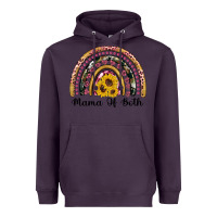 Plum mama of both rainbow Heavyweight Hoodie - Artiststas