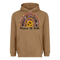 Toasted Coconut mama of both rainbow Heavyweight Hoodie - Artiststas