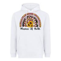 White mama of both rainbow Heavyweight Hoodie - Artiststas