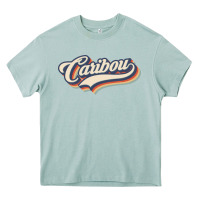 Arona I Love Caribou City Usa Retro Vintage Heavy Core Tee - trangStudio
