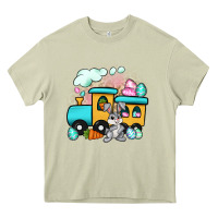Mossy easter train Heavy Core Tee - Artiststas