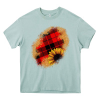 Arona sunflower Christmas patch Heavy Core Tee - JahusDesignShop