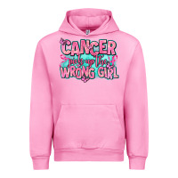 Fuchsia Pink cancer pick up the wrong girl Urban Hoodie - AdoDesignShop