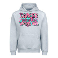 Heather Grey cancer pick up the wrong girl Urban Hoodie - AdoDesignShop