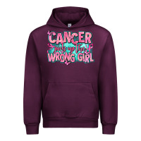 Mauve Wine cancer pick up the wrong girl Urban Hoodie - AdoDesignShop