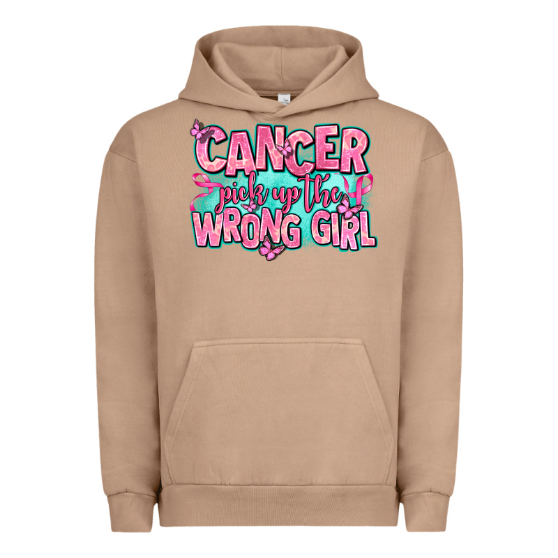 Cancer Pick Up The Wrong Girl Urban Hoodie by AdoDesignShop | Teevron