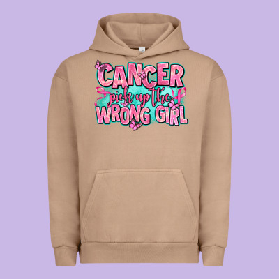 Cancer Pick Up The Wrong Girl Urban Hoodie Designed By Adodesignshop