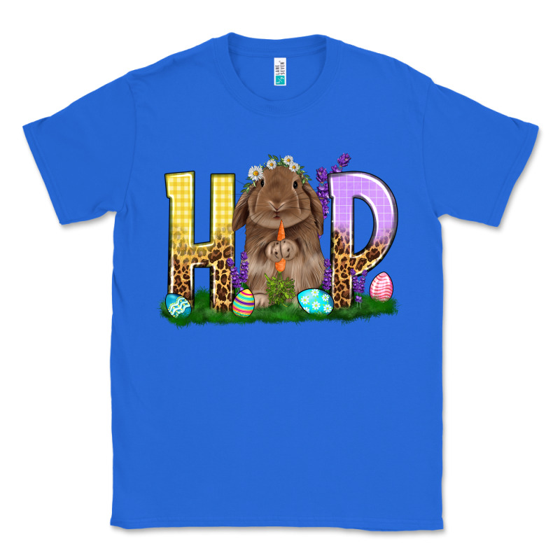 Hop Rabbit Classic Tee by NancyCooperArtShop | Teevron