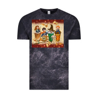 Cloud Black wizards coffee cups Vintage Tee - TumblerDesignByShophia