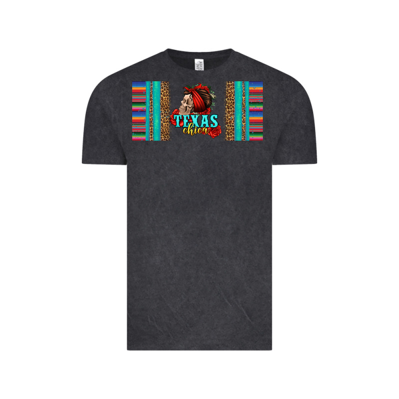 Texas Chica Skull With Bandana Vintage Tee by Jasminsmagicworld | Teevron
