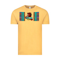 Vintage Mustard texas chica skull with bandana Vintage Tee - Jasminsmagicworld